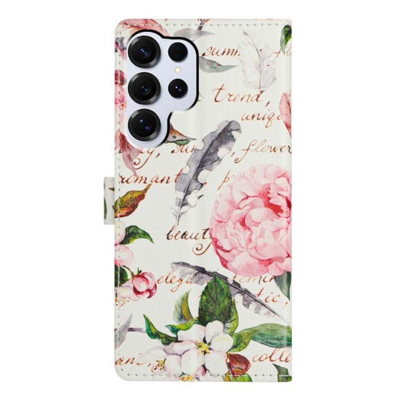Fodral Samsung Galaxy S26 Ultra Blomsterpoesi