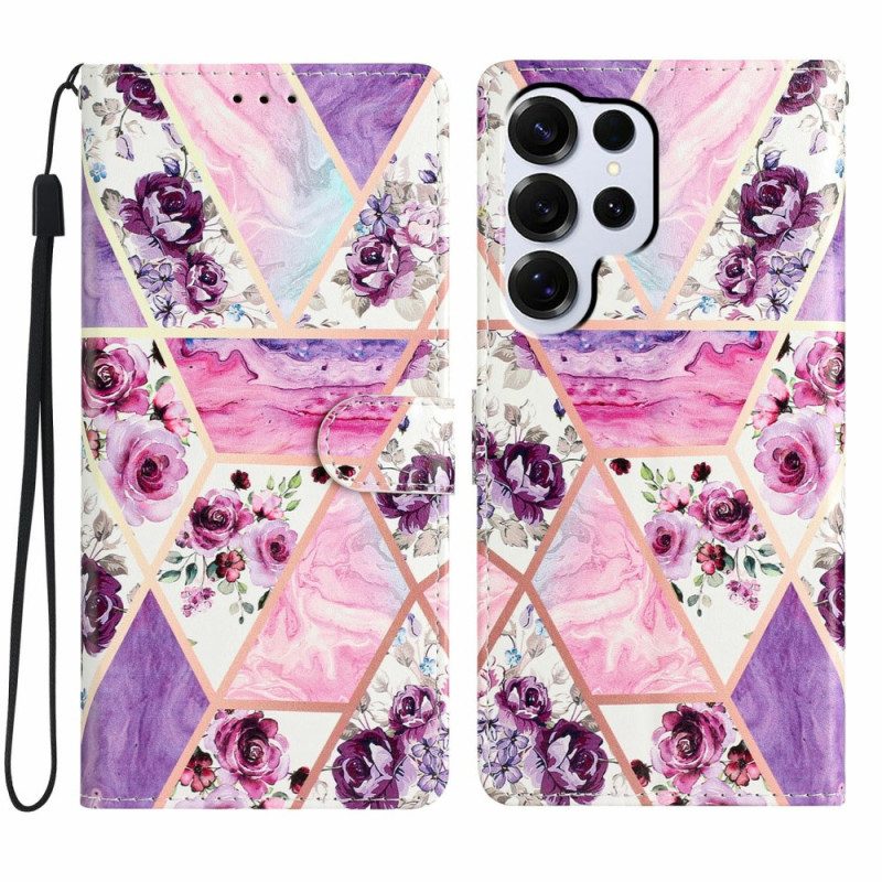 Fodral Samsung Galaxy S26 Ultra Lila Mönster