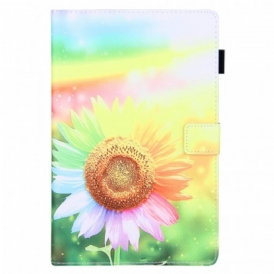 Fodral Samsung Galaxy Tab A8 (2021) Blommor I Solen