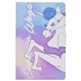 Fodral Samsung Galaxy Tab A8 (2021) Fantasy Unicorn