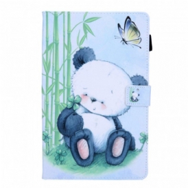 Fodral Samsung Galaxy Tab A8 (2021) Panda I Naturen