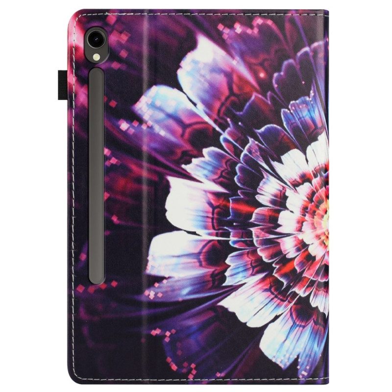 Fodral Samsung Galaxy Tab S10 Fe Blommönster