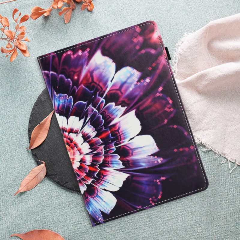 Fodral Samsung Galaxy Tab S10 Fe Blommönster