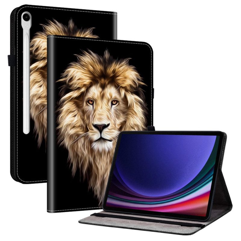 Fodral Samsung Galaxy Tab S10 Fe Lejonhuvuddesign