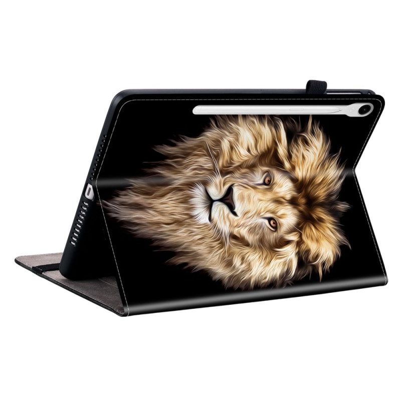 Fodral Samsung Galaxy Tab S10 Fe Lejonhuvuddesign