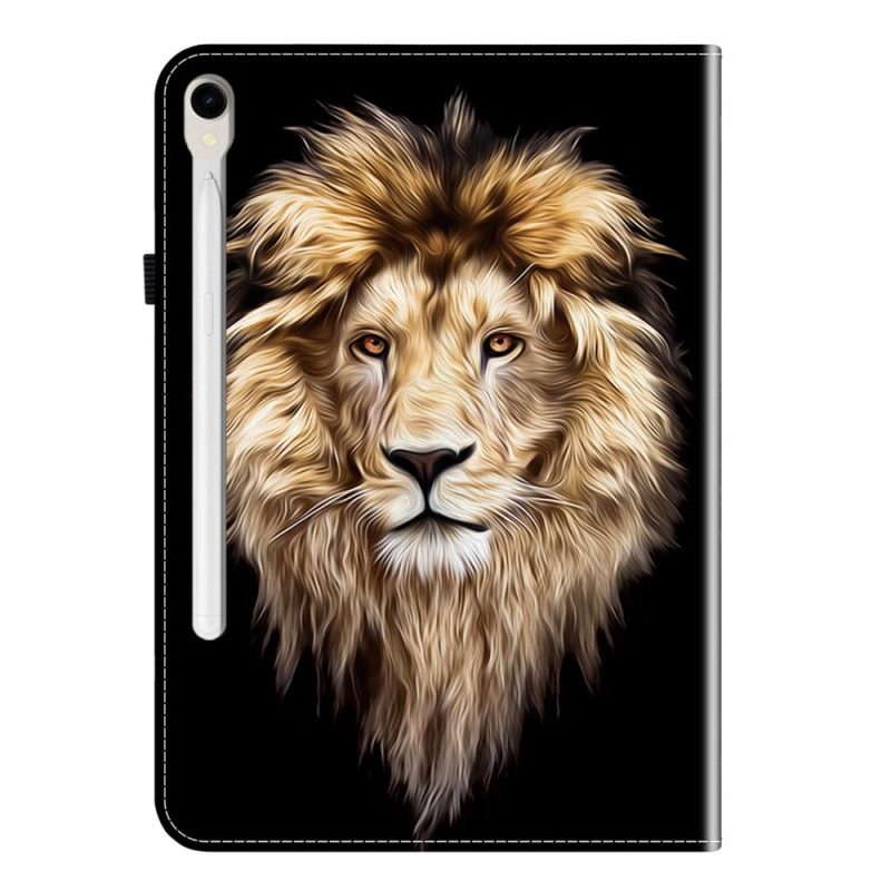 Fodral Samsung Galaxy Tab S10 Fe Lejonhuvuddesign