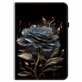 Fodral Samsung Galaxy Tab S10 Fe Plus Elegant Svart Rosskydd