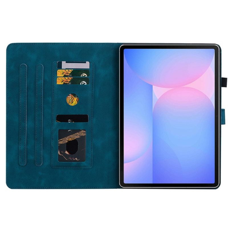 Fodral Samsung Galaxy Tab S10 Fe Plus Fleur-de-lis