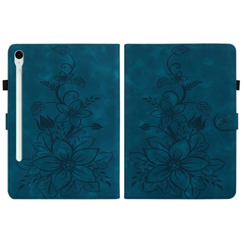 Fodral Samsung Galaxy Tab S10 Fe Plus Fleur-de-lis