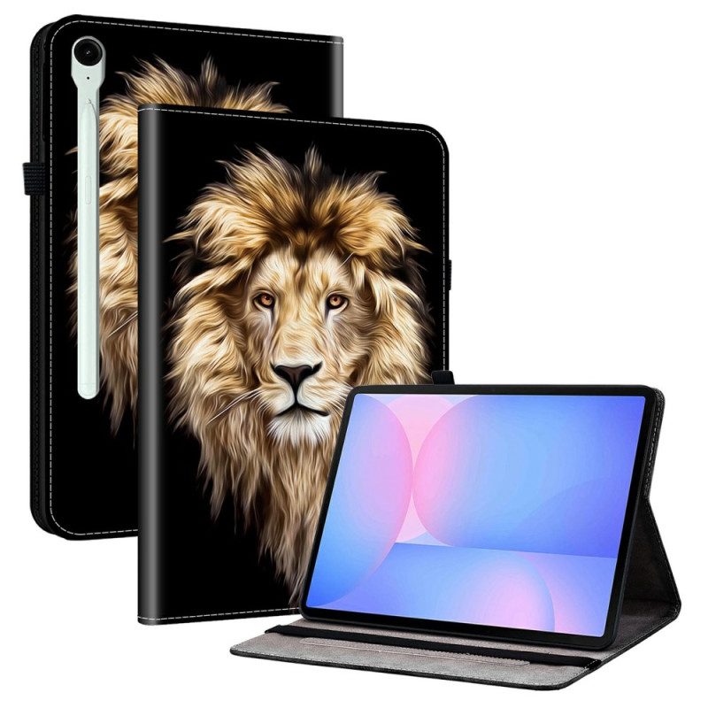 Fodral Samsung Galaxy Tab S10 Fe Plus Lejonhuvud