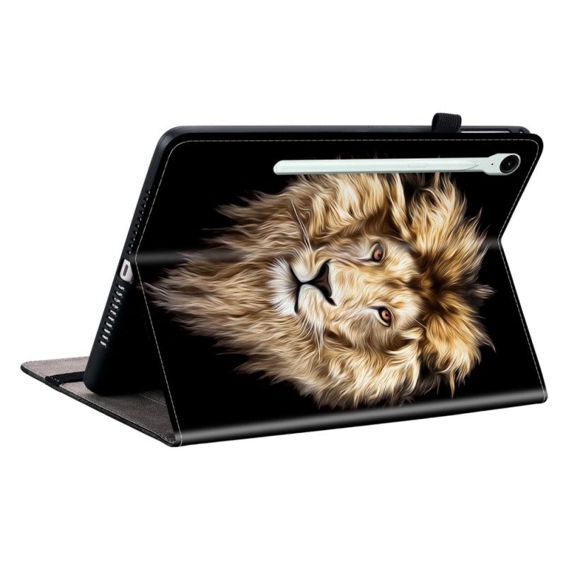 Fodral Samsung Galaxy Tab S10 Fe Plus Lejonhuvud