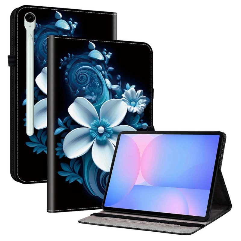 Fodral Samsung Galaxy Tab S10 Fe Plus Svart Orkidé