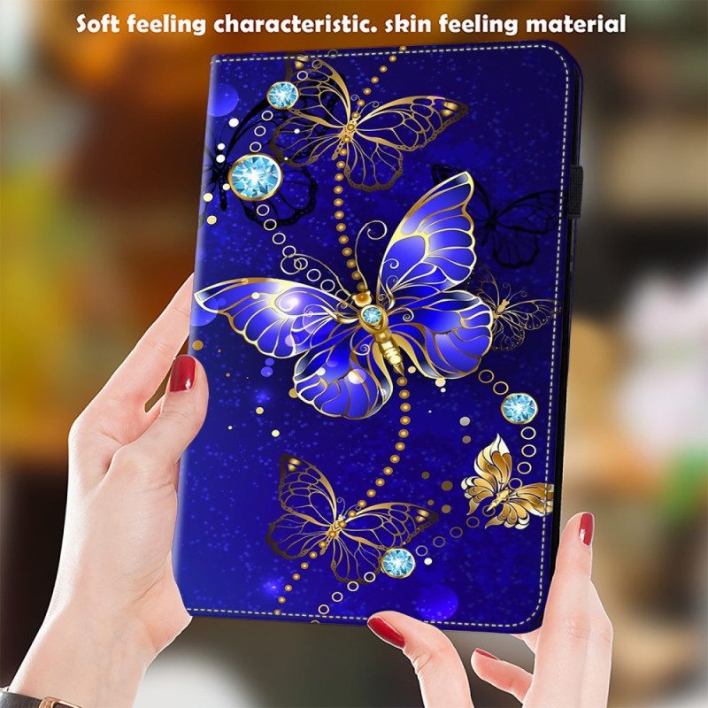 Fodral Samsung Galaxy Tab S10 Plus Diamantfjäril