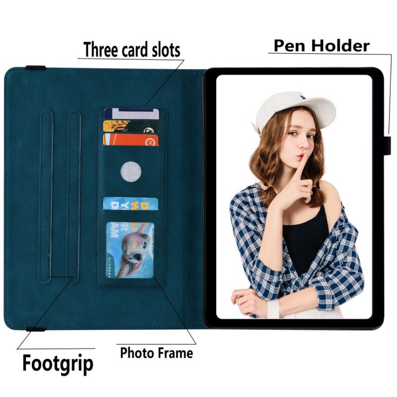 Fodral Samsung Galaxy Tab S10 Plus Fjäril