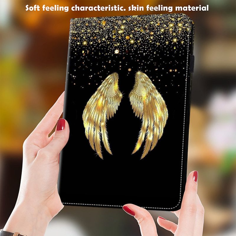 Fodral Samsung Galaxy Tab S10 Plus Gyllene Vingar