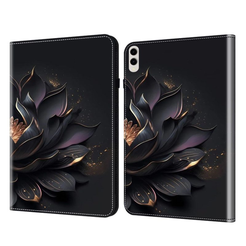 Fodral Samsung Galaxy Tab S10 Plus Lila Lotus