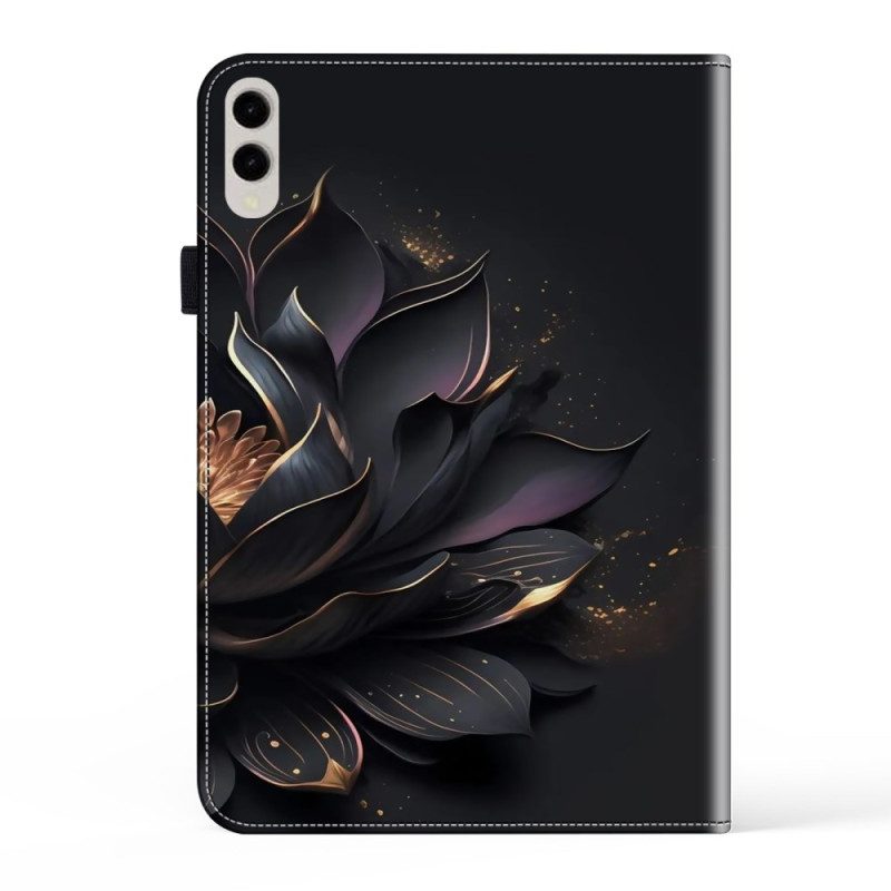 Fodral Samsung Galaxy Tab S10 Plus Lila Lotus
