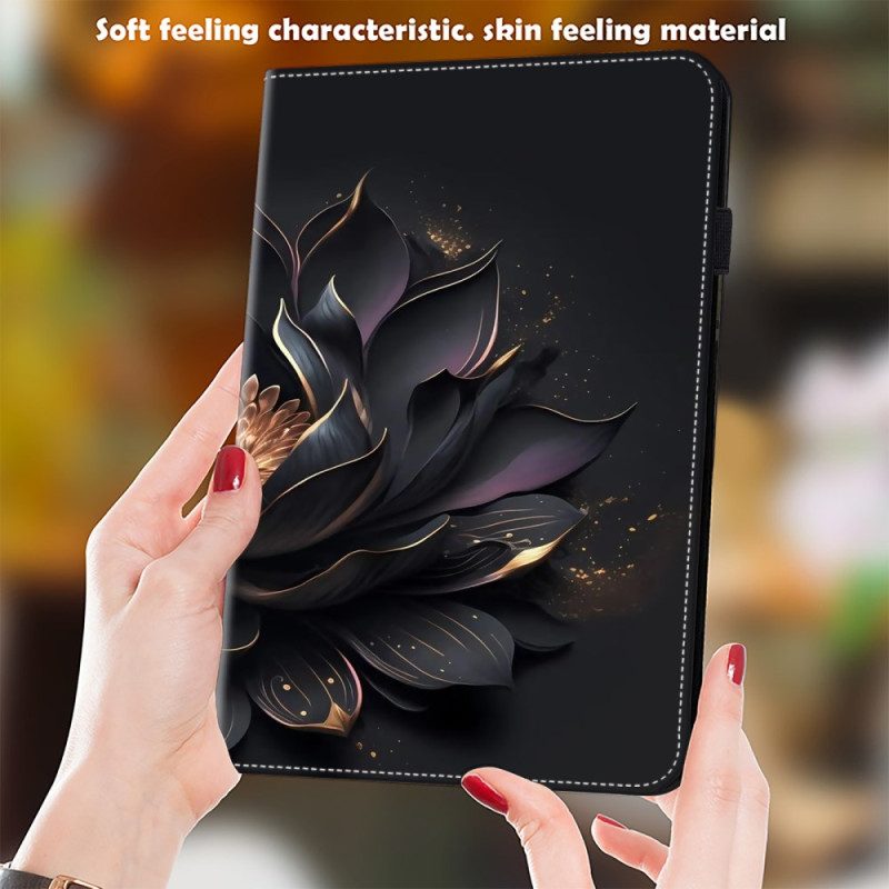 Fodral Samsung Galaxy Tab S10 Plus Lila Lotus