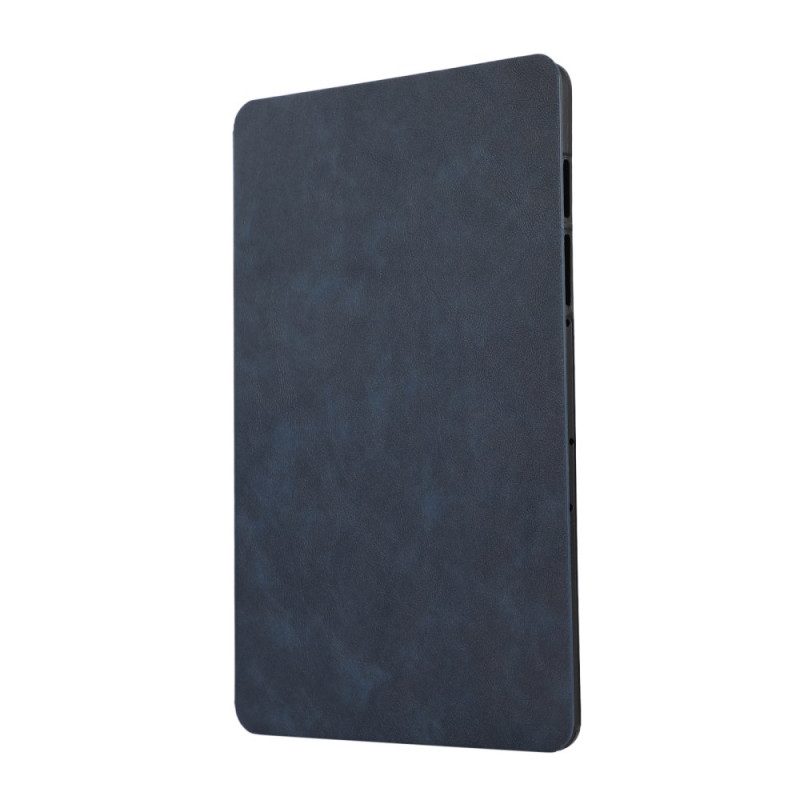 Fodral Samsung Galaxy Tab S10 Plus Pekpennahållare Med Mockaeffekt