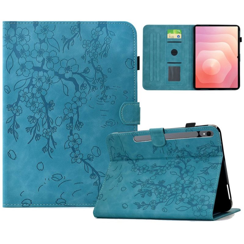 Fodral Samsung Galaxy Tab S11 Blommigt Mockamönster