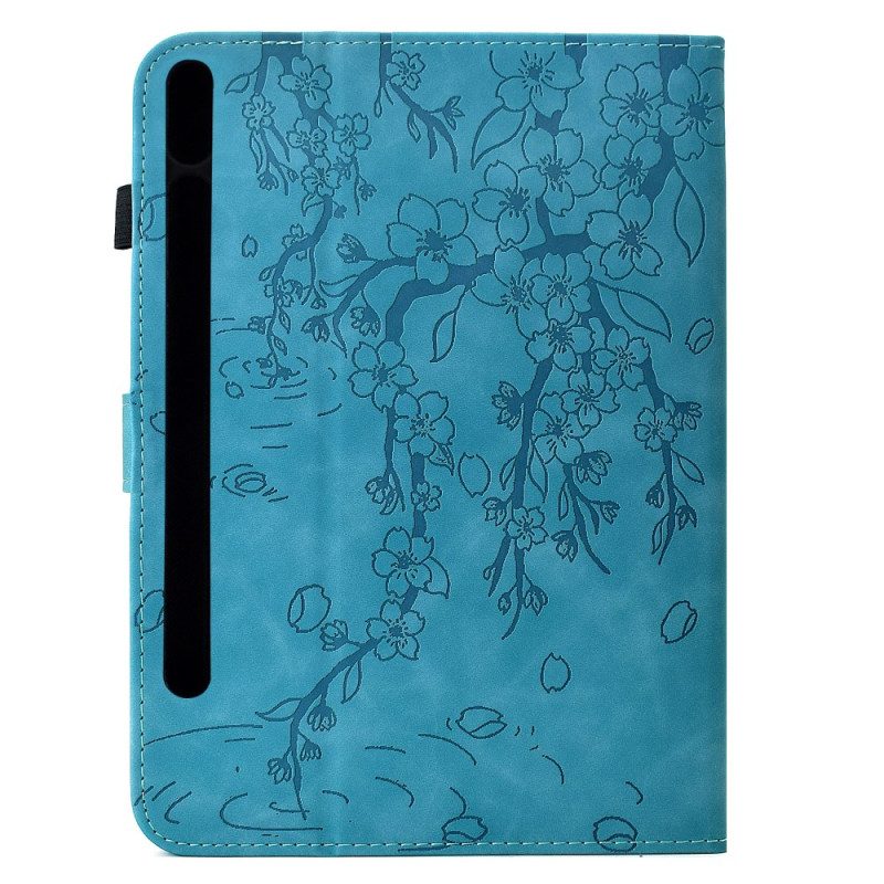 Fodral Samsung Galaxy Tab S11 Blommigt Mockamönster
