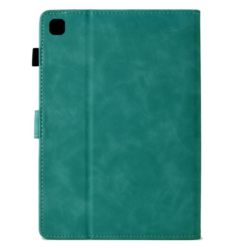 Fodral Samsung Galaxy Tab S11 Kattmotiv Med Mockaeffekt
