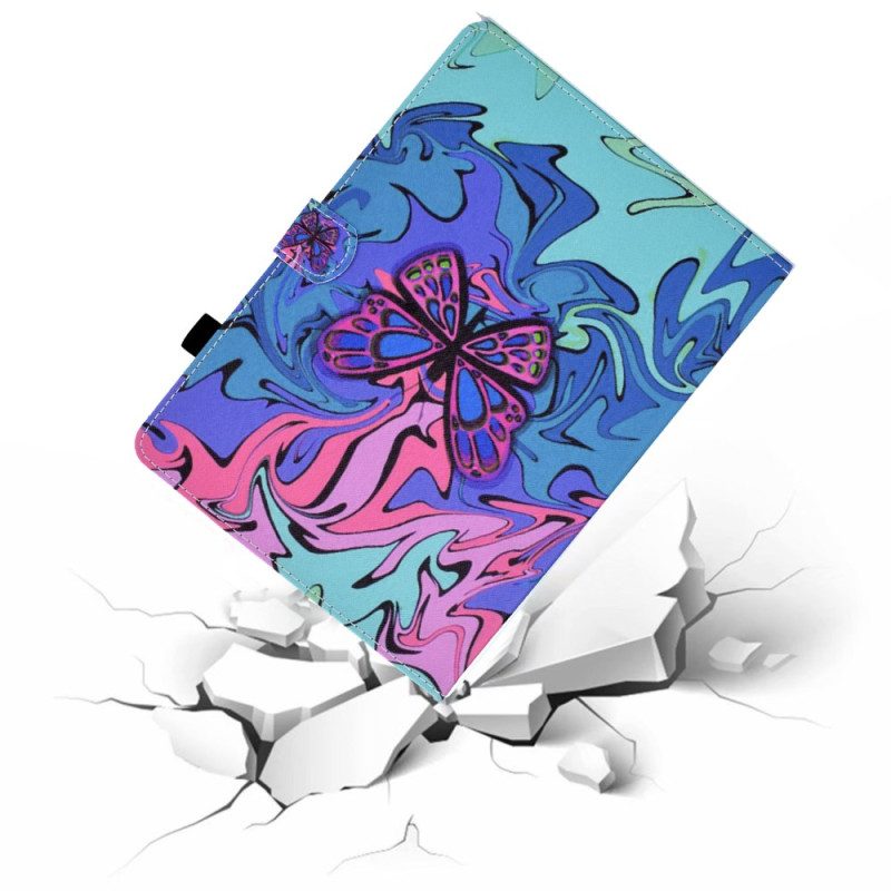 Fodral Samsung Galaxy Tab S11 Konstnärlig Fjäril