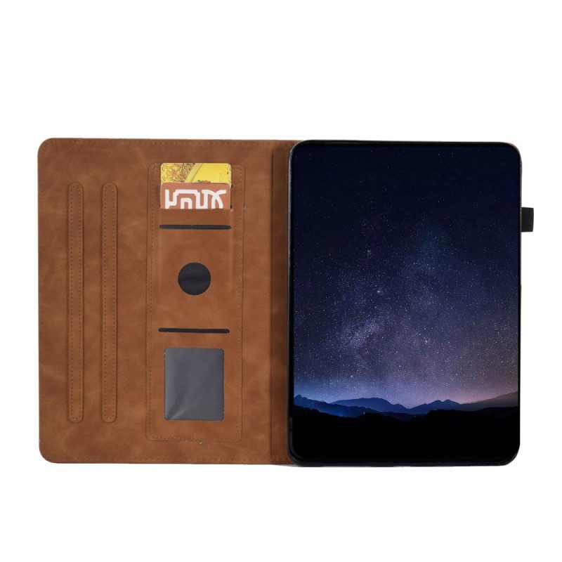 Fodral Samsung Galaxy Tab S11 Mockablomma- Och Fjärilseffekt