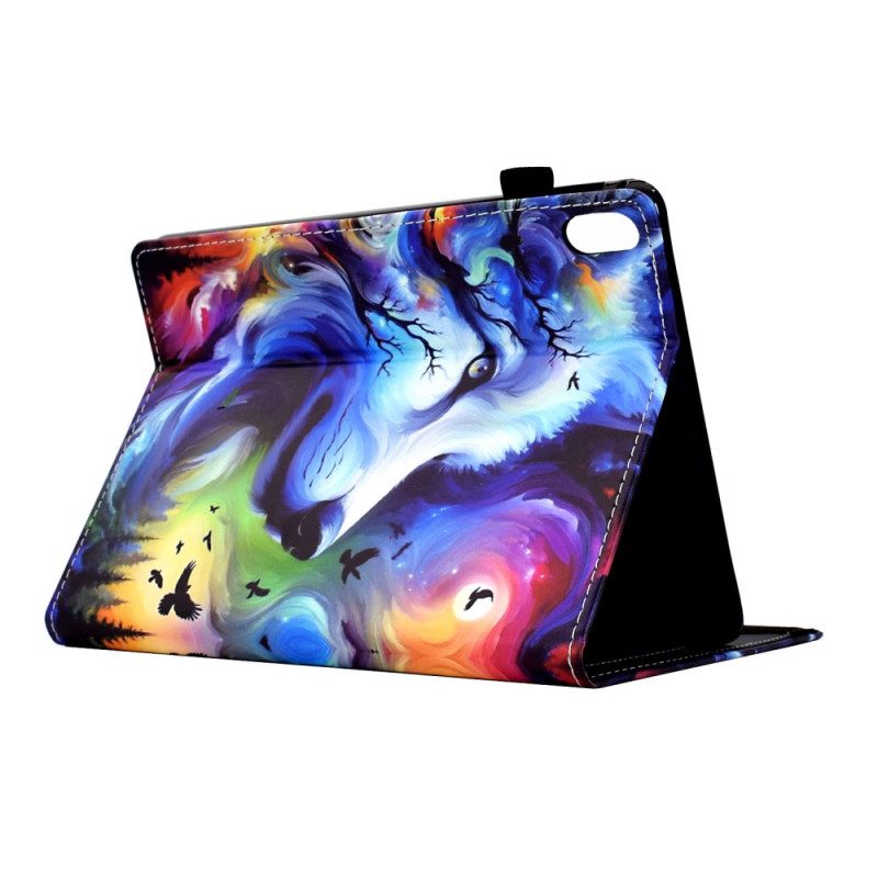 Fodral Samsung Galaxy Tab S11 Varg I Ljuset Stjärnor