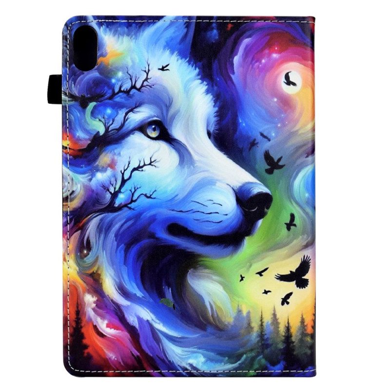 Fodral Samsung Galaxy Tab S11 Varg I Ljuset Stjärnor