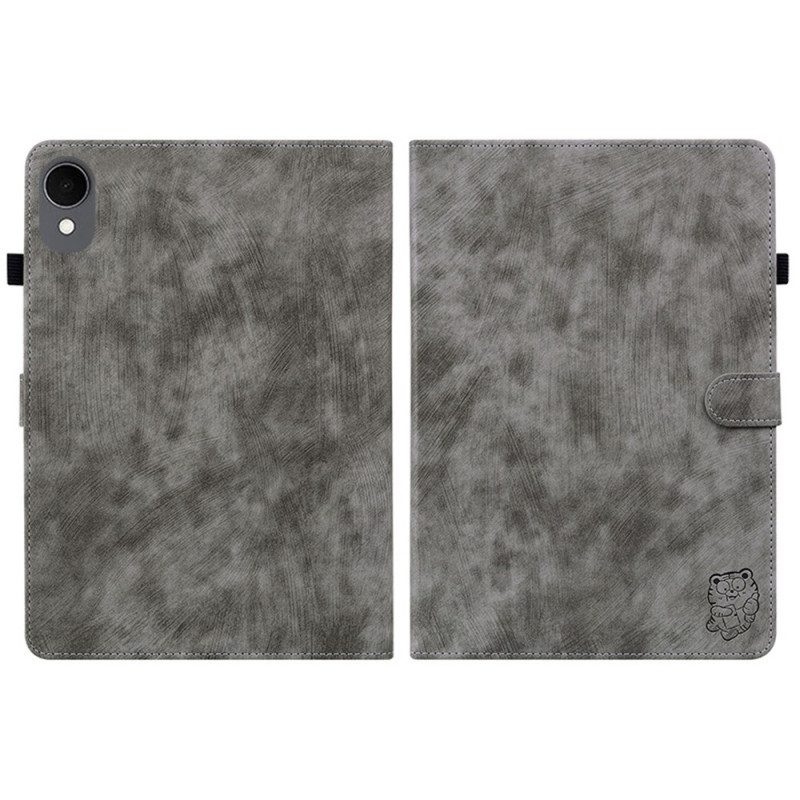 Fodral Samsung Galaxy Tab S11 Vintage Mockaeffekt