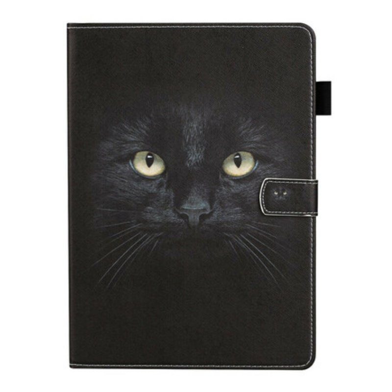 Fodral Samsung Galaxy Tab S8 / Tab S7 Svart Katt