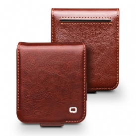 Fodral Samsung Galaxy Z Flip 7 Fe Äkta Läder