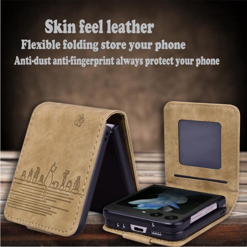 Fodral Samsung Galaxy Z Flip 7 Grafisk Design