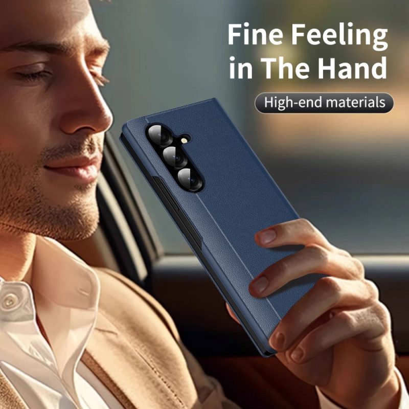 Fodral Samsung Galaxy Z Fold 7 Korthållare Och Smart Fönster