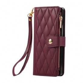 Fodral Samsung Galaxy Z Fold 7 Vadderad Med Rem