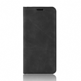 Folio-fodral För Samsung Galaxy A10 Läderfodral Mjukt Lädereffekt