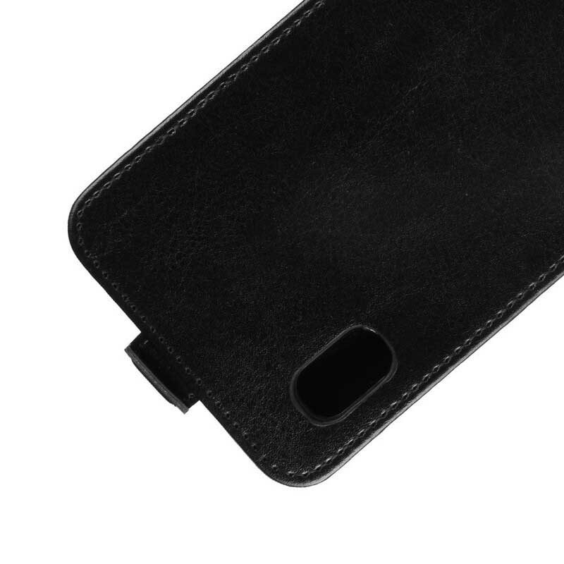 Folio-fodral För Samsung Galaxy A10 Läderfodral Vikbar Lädereffekt