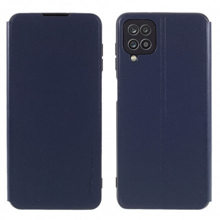 Folio-fodral För Samsung Galaxy A12 / M12 Läderfodral Premium Serie X-level