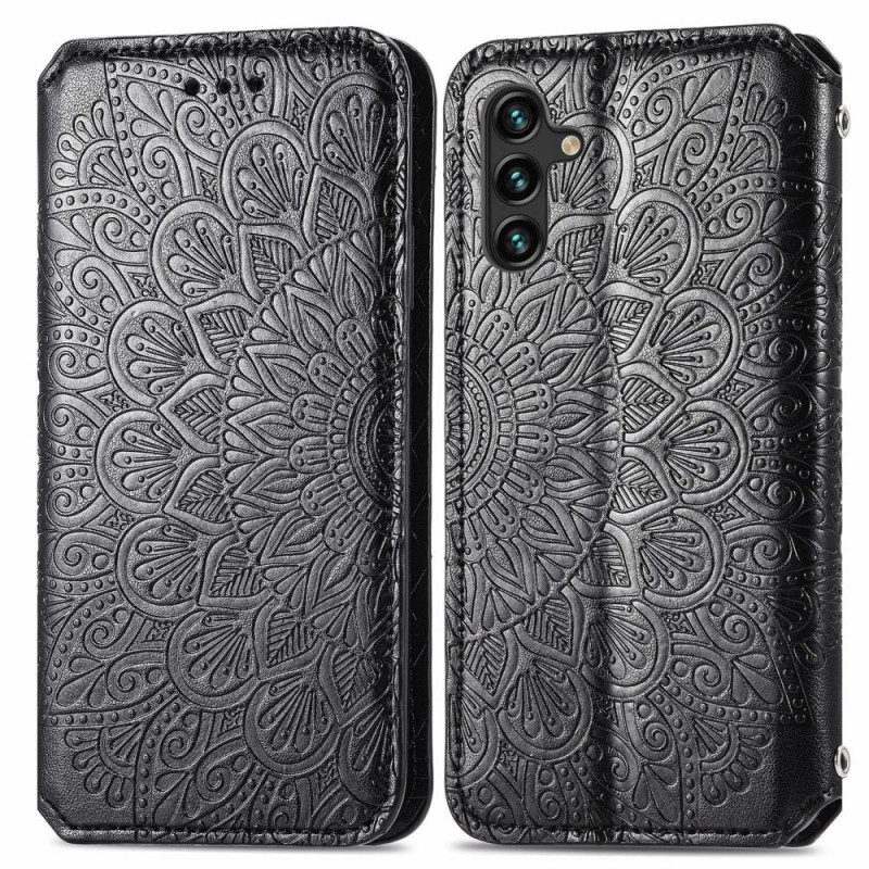 Folio-fodral För Samsung Galaxy A13 5G Läderfodral Mandalas