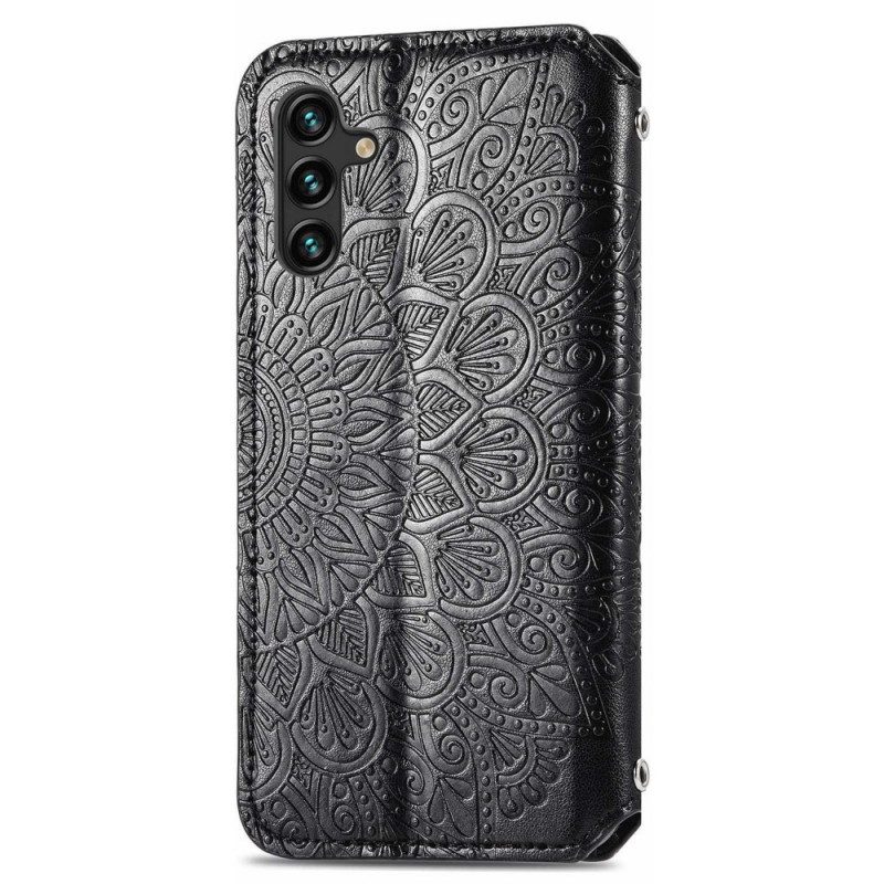 Folio-fodral För Samsung Galaxy A13 5G Läderfodral Mandalas