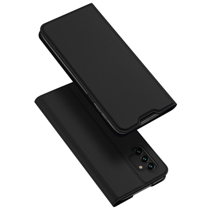 Folio-fodral För Samsung Galaxy A13 Läderfodral Dux Ducis Pro Series Skin