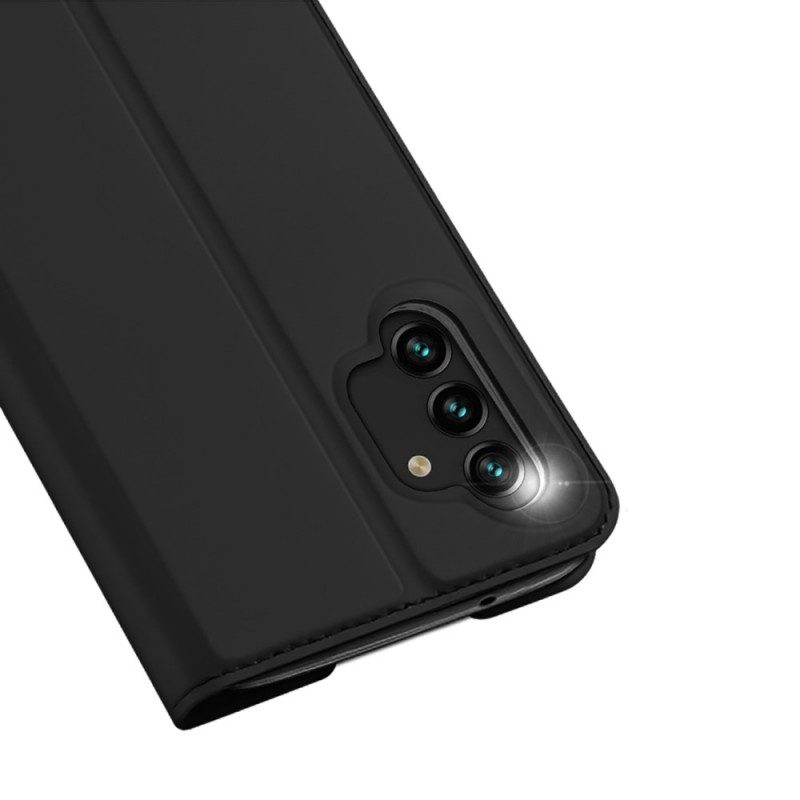 Folio-fodral För Samsung Galaxy A13 Läderfodral Dux Ducis Pro Series Skin