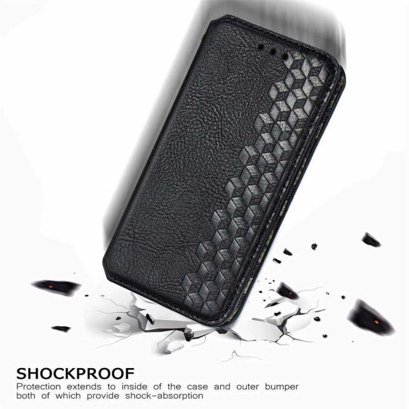 Folio-fodral För Samsung Galaxy A13 Läderfodral Lädereffekt 3d-mönster