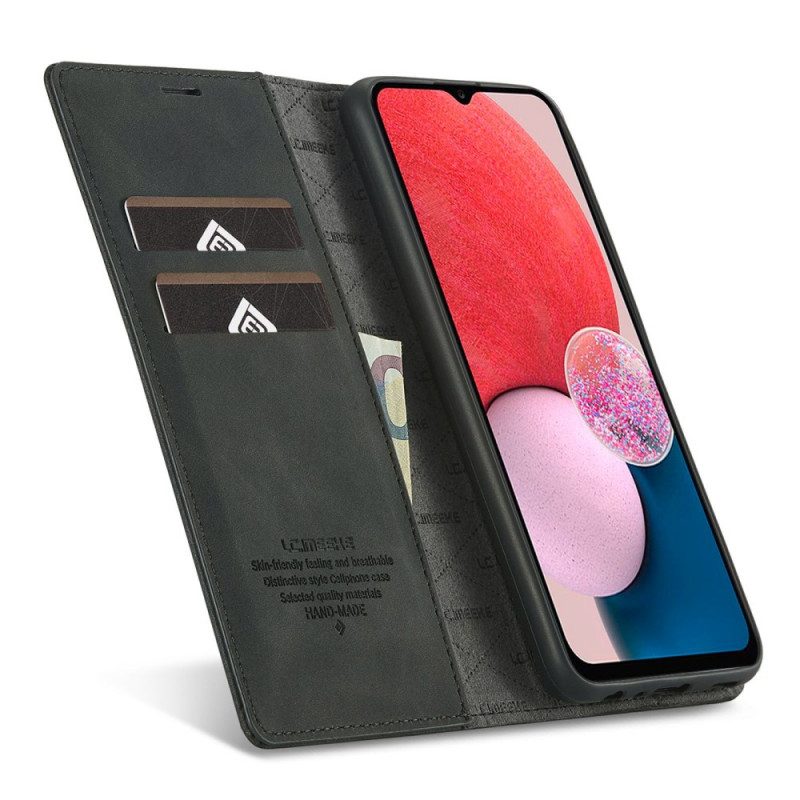 Folio-fodral För Samsung Galaxy A13 Läderfodral Lc.imeeke Lädereffekt