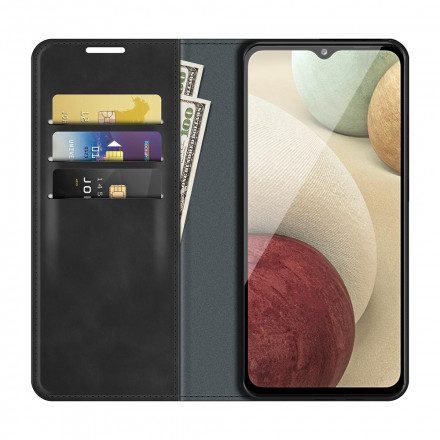 Folio-fodral För Samsung Galaxy A22 4G Läderfodral Skin-touch