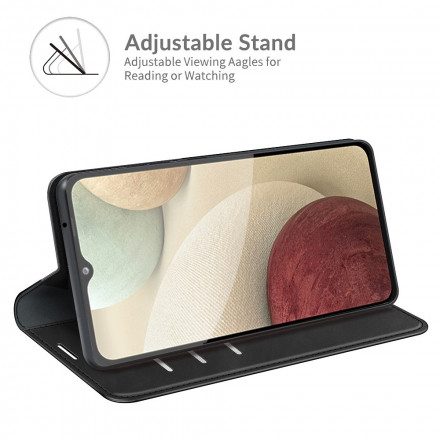 Folio-fodral För Samsung Galaxy A22 4G Läderfodral Skin-touch