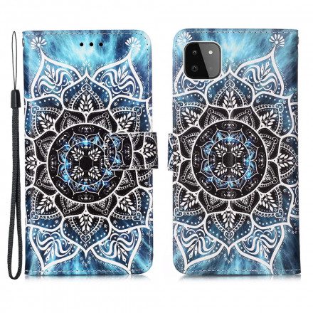 Folio-fodral För Samsung Galaxy A22 5G Mandala I Himlen