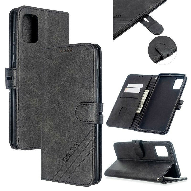 Folio-fodral För Samsung Galaxy A31 Faux Leather Best Series