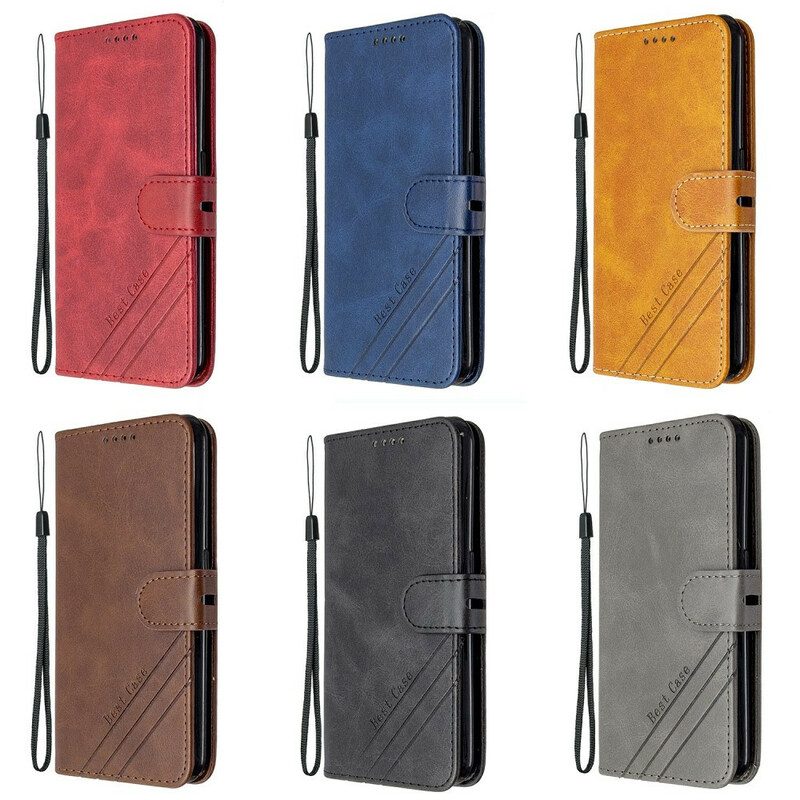 Folio-fodral För Samsung Galaxy A31 Faux Leather Best Series